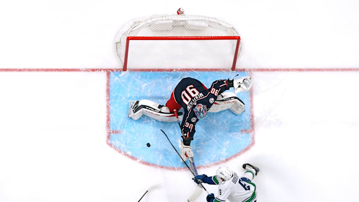 Vancouver Canucks v Columbus Blue Jackets