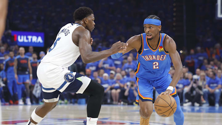 Oklahoma City Thunder guard Shai Gilgeous-Alexander is a solid prop target in Game 3. 
