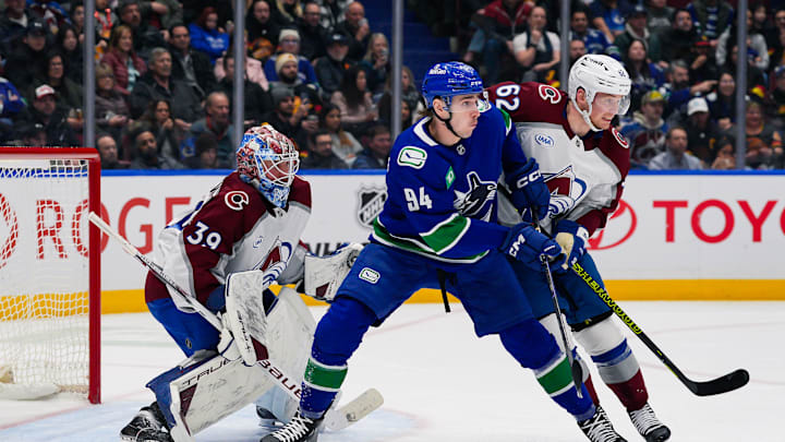 Colorado Avalanche v Vancouver Canucks
