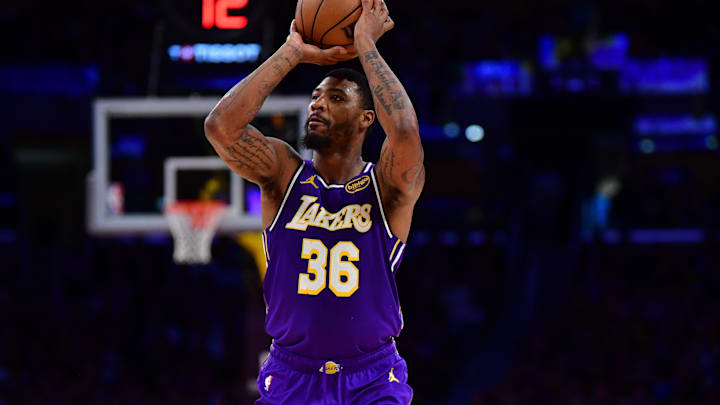 Los Angeles Lakers guard Marcus Smart.