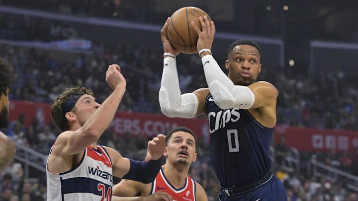  Los Angeles Clippers guard Russell Westbrook
