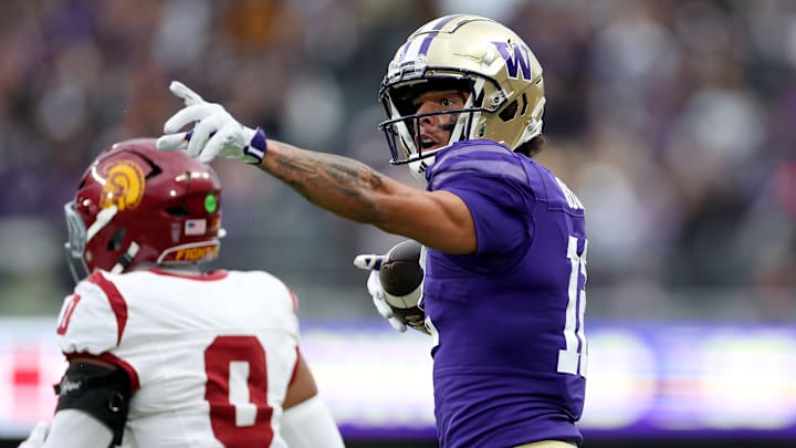 Washington receiver Denzel Boston