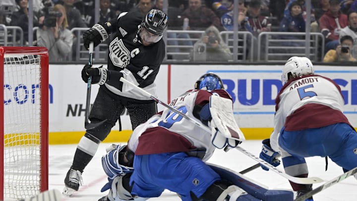 Anze Kopitar begins his final season as the Kings host the Avalanche on Tuesday night. Anze Kopitar begins his final season as the Kings host the Avalanche on Tuesday night.
