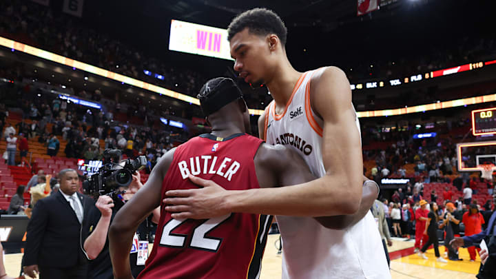 San Antonio Spurs v Miami Heat