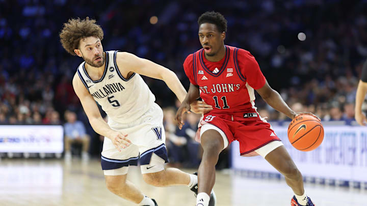 St. John's is a home favorite against Villanova on Saturday night.