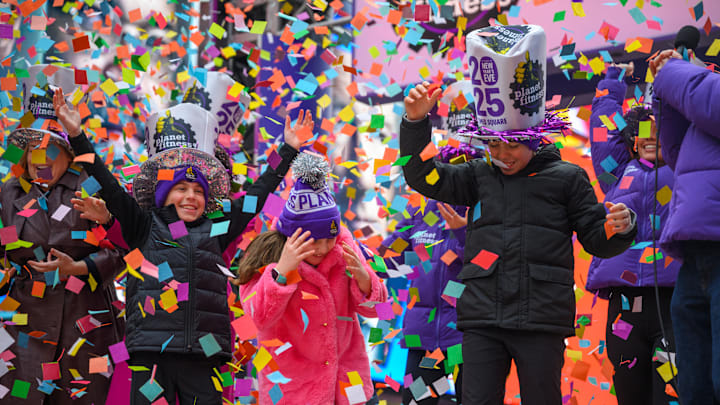 New Year's Eve Confetti Test