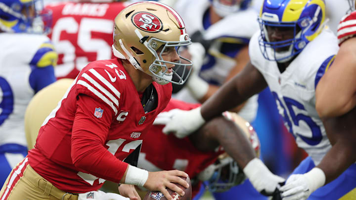 San Francisco 49ers quarterback Brock Purdy (13)