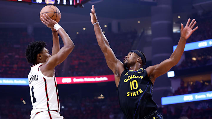 The Houston Rockets' Amen Thompson is developing as a shooter