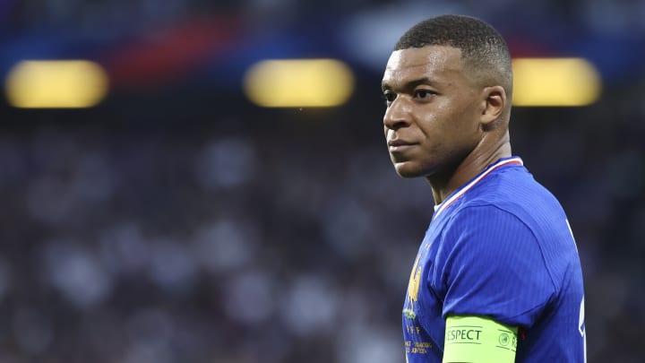 Kylian Mbappé avec les Bleus
