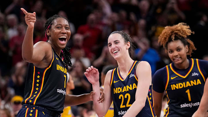 Indiana Fever, Aliyah Boston, Caitlin Clark