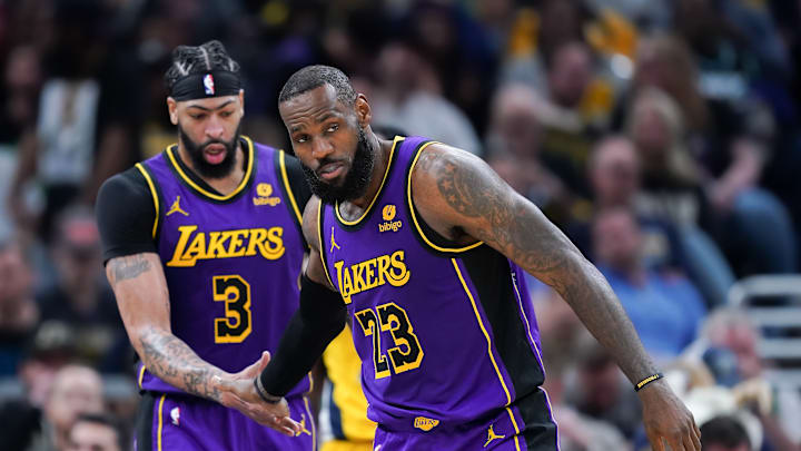 Los Angeles Lakers v Indiana Pacers