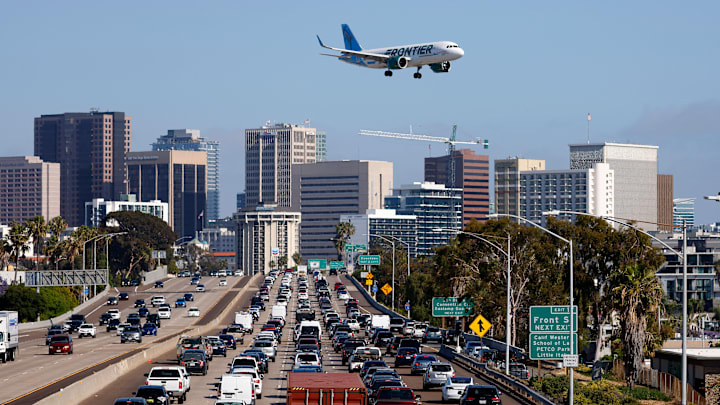 Frontier Airlines and San Diego Traffic