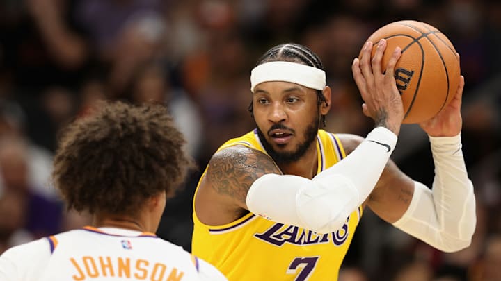 Carmelo Anthony sigue siendo clave para la ofensiva de Lakers