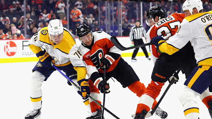 Nashville Predators v Philadelphia Flyers Nashville Predators v Philadelphia Flyers