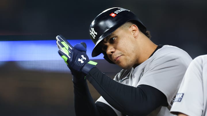 Soto viene de conectar jonrón en el segundo juego de la Serie Mundial 