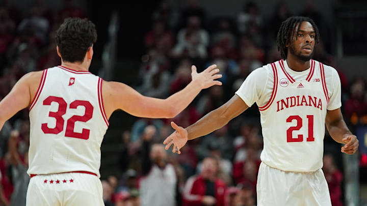 Trey Galloway and Mackenzie Mgbako, Indiana Men's Basketball