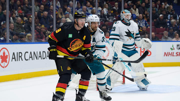 San Jose Sharks v Vancouver Canucks