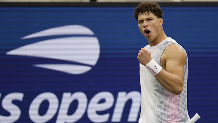 Ben Shelton is favored in the first round of the U.S. Open.