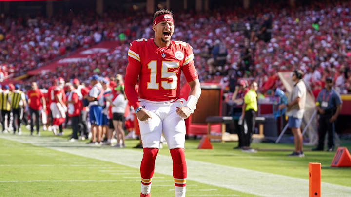 Kansas City Chiefs quarterback Patrick Mahomes has never lost again the Jaguars in his career. Kansas City Chiefs quarterback Patrick Mahomes has never lost again the Jaguars in his career.