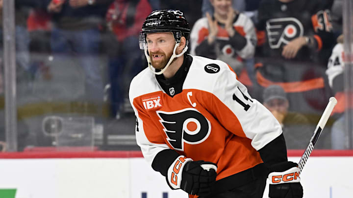 Sean Couturier and the Flyers can clinch a playoff spot with a win.