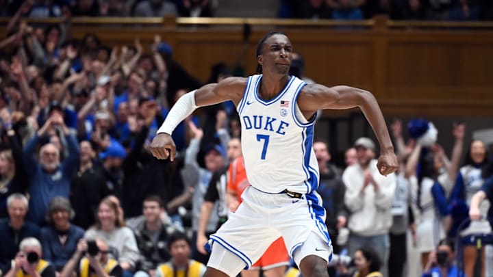 Duke Blue Devils forward Dame Sarr (7)