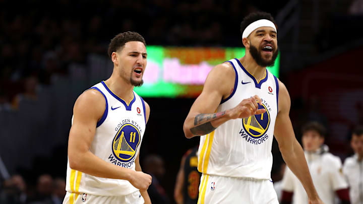 Klay Thompson and JaVale McGee, Golden State Warriors