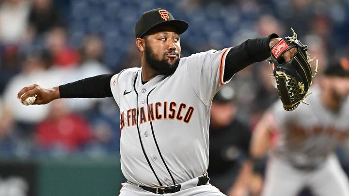 Cleveland, Ohio, USA; San Francisco Giants pitcher Dylan Smith (66) throws a pitch during the eighth inning against the Cleveland Guardians at Progressive Field. Mandatory Credit: Ken Blaze-Imagn Images Cleveland, Ohio, USA; San Francisco Giants pitcher Dylan Smith (66) throws a pitch during the eighth inning against the Cleveland Guardians at Progressive Field. Mandatory Credit: Ken Blaze-Imagn Images