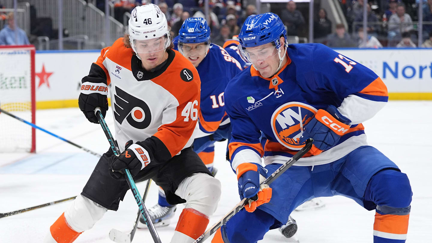 NY Islanders struggle early and can't recover in costly loss to Philadelphia Flyers