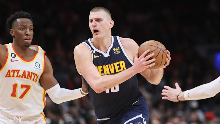 Denver Nuggets center Nikola Jokic.