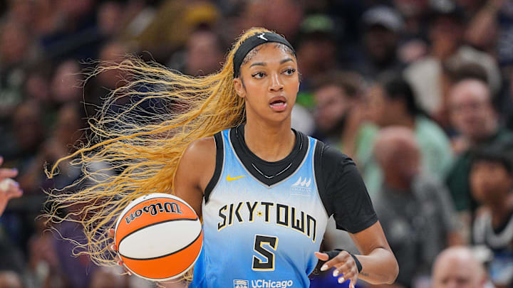 Chicago Sky forward Angel Reese.