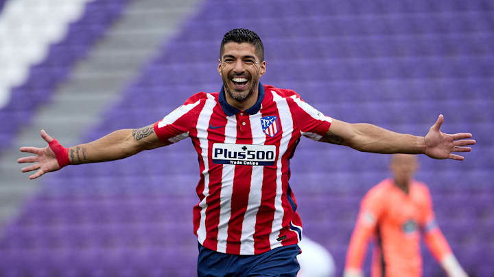 Luis Suárez es delantero de Atlético de Madrid