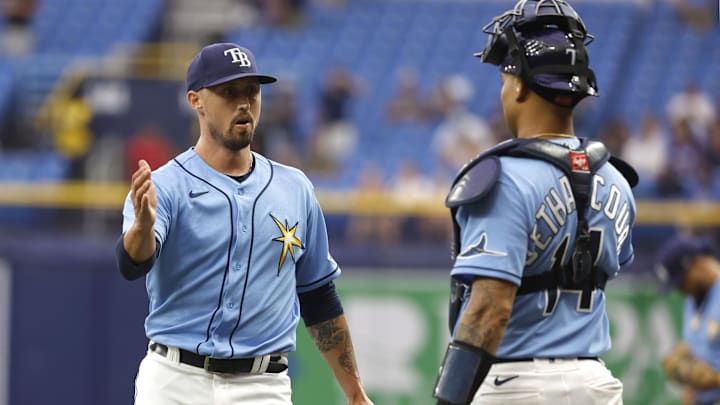 Tampa Bay Rays relief pitcher Shawn Armstrong 