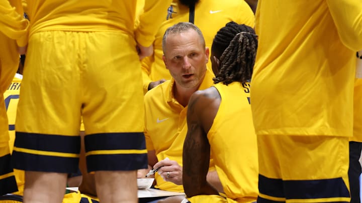 West Virginia University head coach Darian DeVries