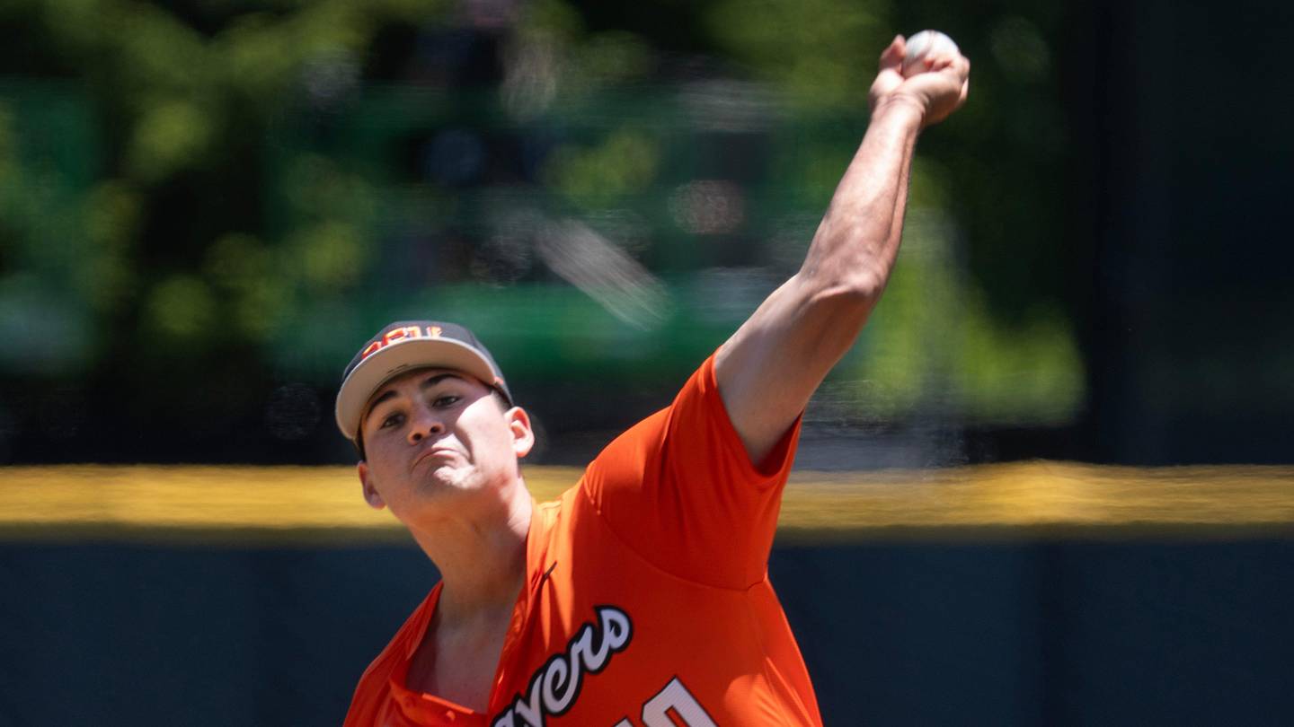 Oregon State Pitcher Trey Morris Named Freshman All-American