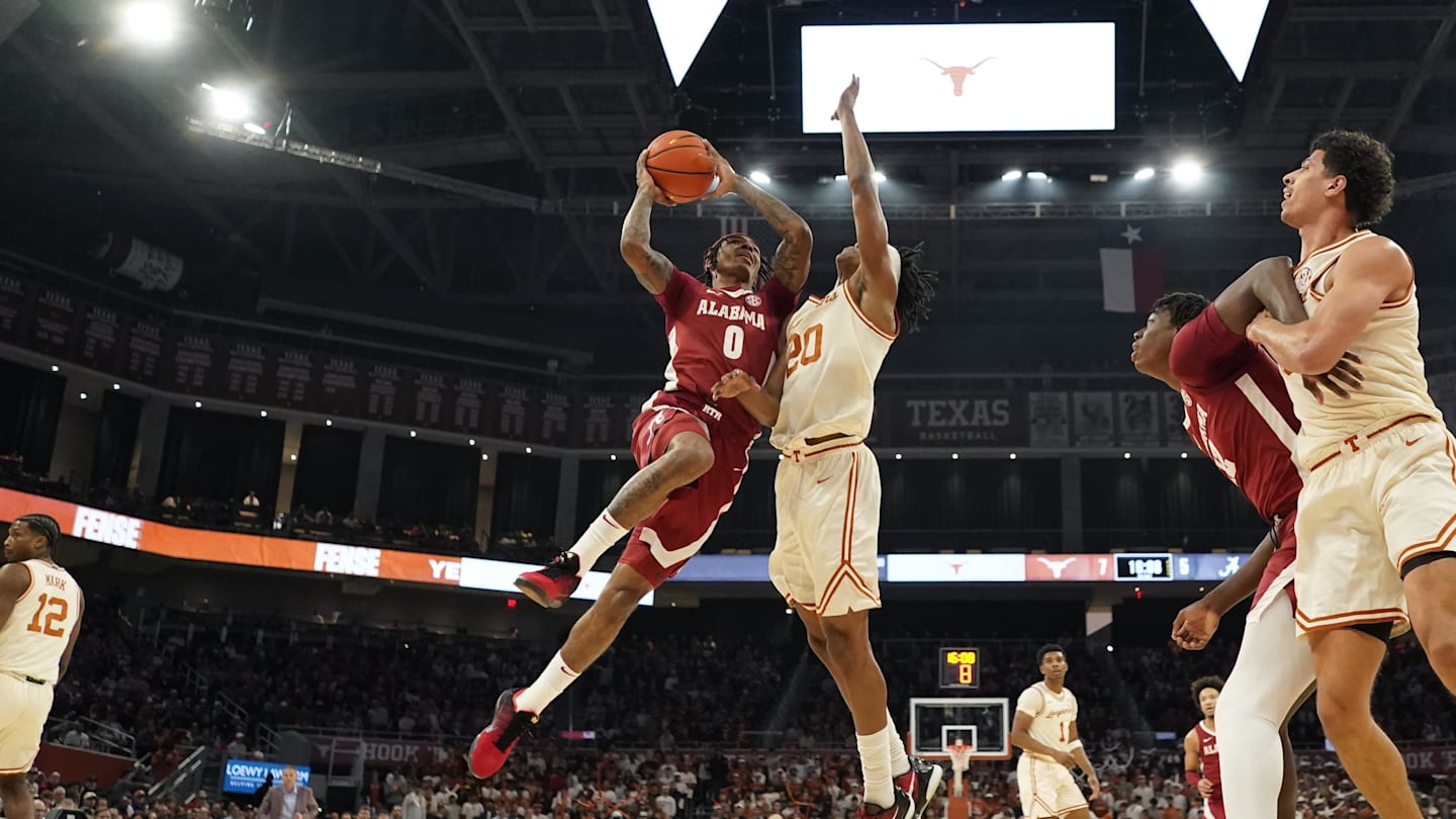 How to Watch No. 13 Alabama Basketball Against Texas