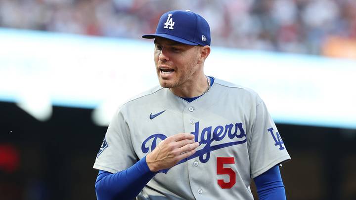 National League Division Series: Los Angeles Dodgers v Atlanta Braves - Game Three National League Division Series: Los Angeles Dodgers v Atlanta Braves - Game Three