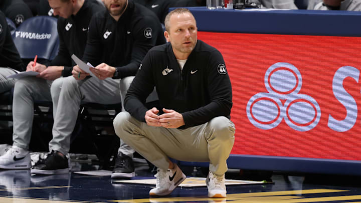 West Virginia University head coach Darian DeVries