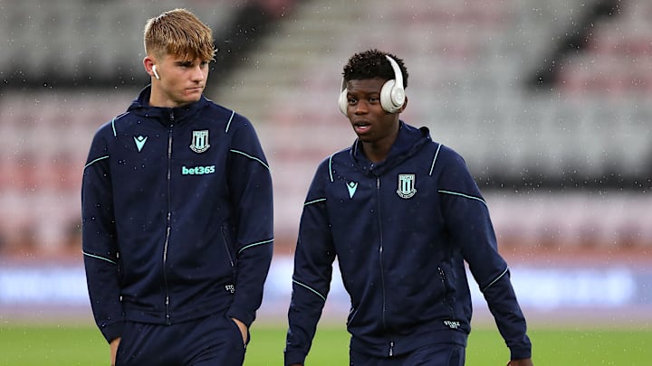 The Future Star of Stoke City Signs His First Professional Contract