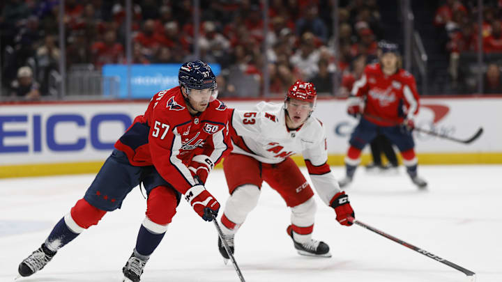 Trevor van Riemsdyk, Washington Capitals Mandatory Credit: Geoff Burke-Imagn Images