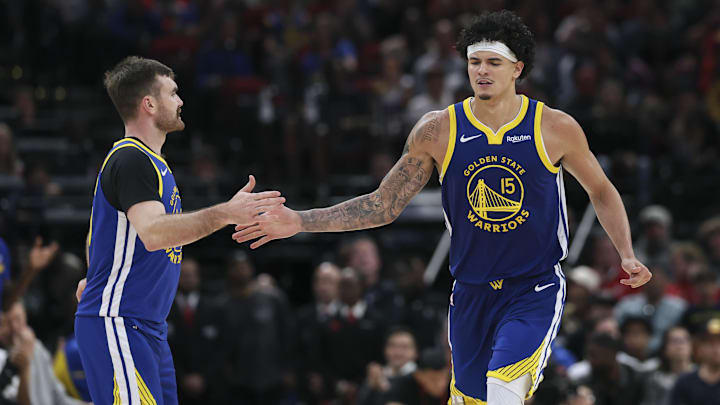 Gui Santos and the Warriors are road favorites against the Wizards.