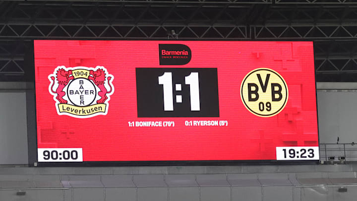 Bayer 04 Leverkusen v Borussia Dortmund - Bundesliga