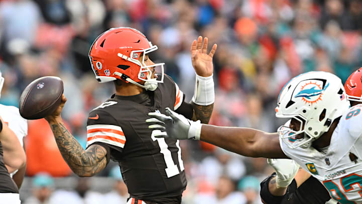 Miami Dolphins v Cleveland Browns