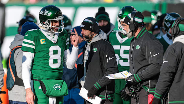 Aaron Rodgers and the Jets fell to 4-11 with a loss to the Rams on Sunday