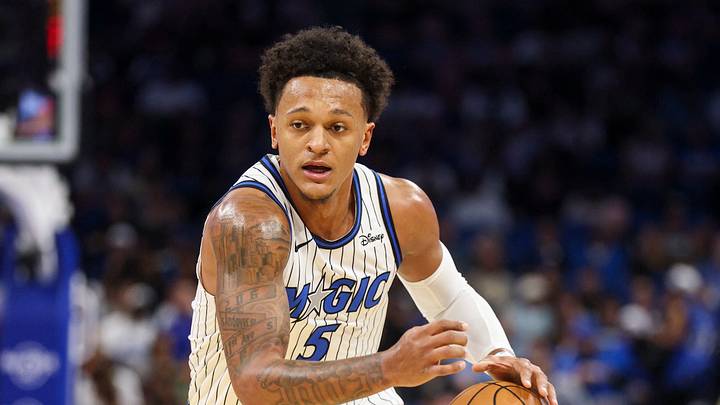 Oct 23, 2026; Orlando, Florida, USA; Orlando Magic forward Paolo Banchero (5) controls the ball against the Minnesota Timberwolvesin the first quarter at Kia Center. Mandatory Credit: Nathan Ray Seebeck-Imagn Images Oct 23, 2026; Orlando, Florida, USA; Orlando Magic forward Paolo Banchero (5) controls the ball against the Minnesota Timberwolvesin the first quarter at Kia Center. Mandatory Credit: Nathan Ray Seebeck-Imagn Images