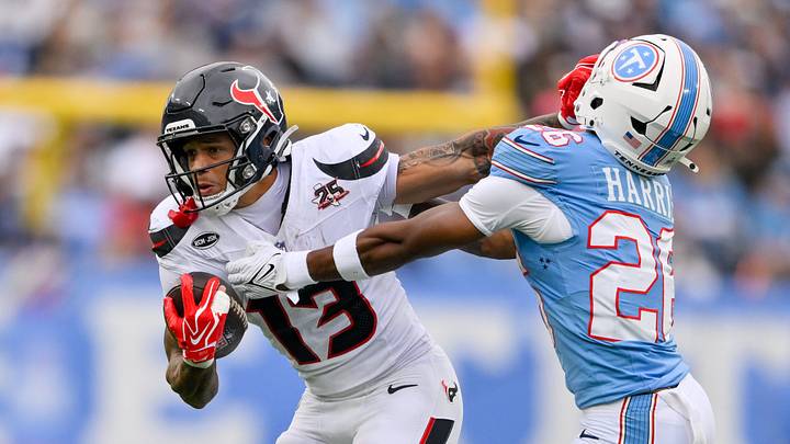 Houston Texans wide receiver Jaylin Noel (13) Houston Texans wide receiver Jaylin Noel (13)
