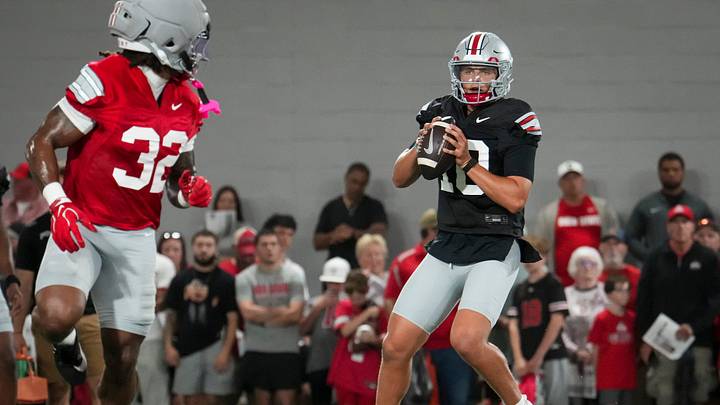 Isaiah West has become a highly important piece for Ohio State amid issues in the RB room Isaiah West has become a highly important piece for Ohio State amid issues in the RB room