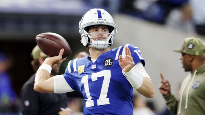 Daniel Jones of the Indianapolis Colts