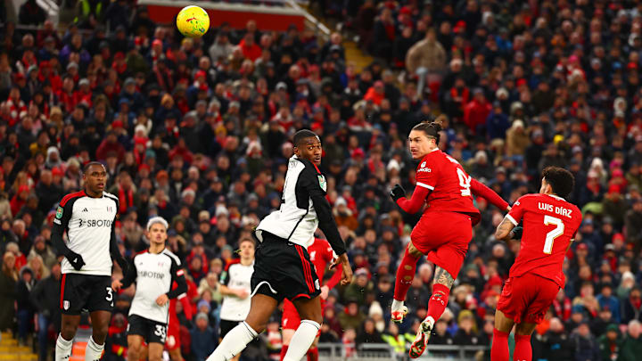 Liverpool v Fulham - Carabao Cup Semi Final First Leg