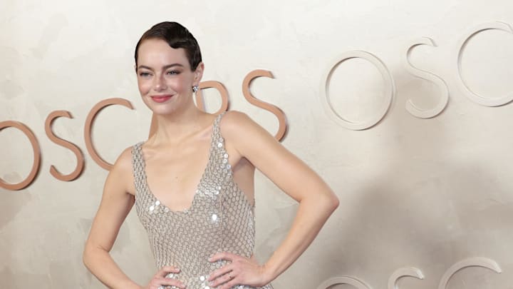 Emma Stone at the 97th Oscars at the Dolby Theatre at Ovation Hollywood in Los Angeles on Sunday, March 2, 2025. Emma Stone at the 97th Oscars at the Dolby Theatre at Ovation Hollywood in Los Angeles on Sunday, March 2, 2025.