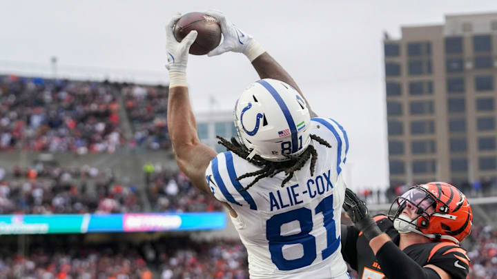 Indianapolis Colts tight end Mo Alie-Cox